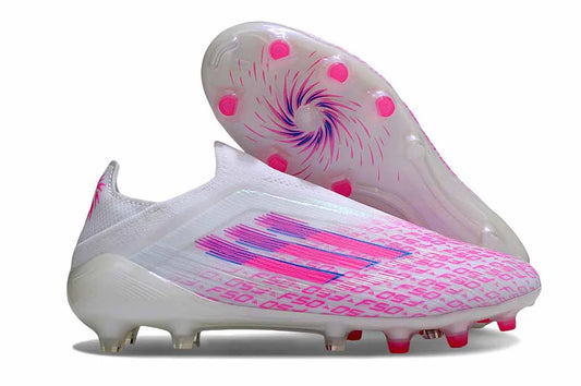 Adidas F50 Elite Laceless FG 2025 PINK/WHITE