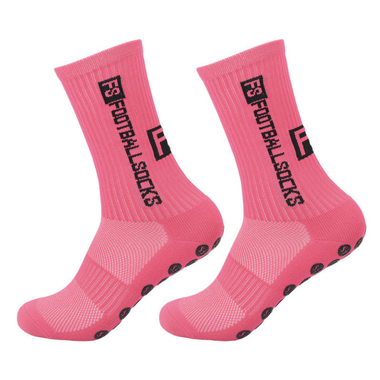 roze antislip sportsokken