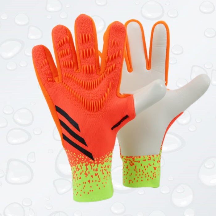 Factory Supply New Soccer Goalkeeper Gloves Thickened Non-Slip Latex Goalkeeper Gloves Kids Adult Gloves