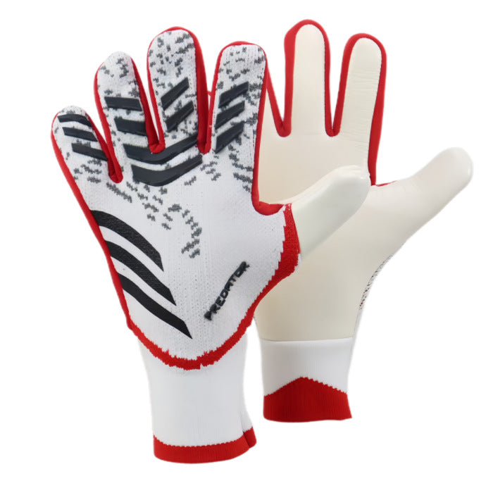 Factory Supply New Soccer Goalkeeper Gloves Thickened Non-Slip Latex Goalkeeper Gloves Kids Adult Gloves