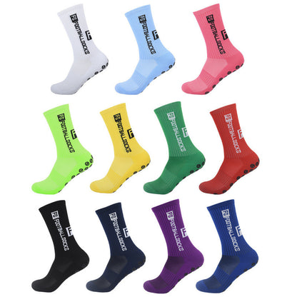 Cross-Border New Glue Football Socks Fs Anti-Slip Socks Football Socks Wholesale